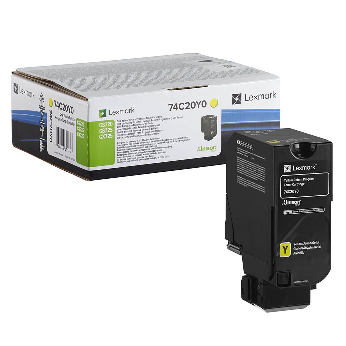 Lexmark gelb Toner | 74C20Y0