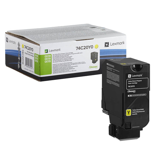 Lexmark gelb Toner | 74C20Y0