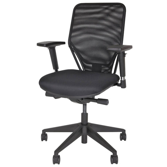 BISLEY Bürostuhl Optime, Stoff schwarz, Gestell schwarz | DSON733