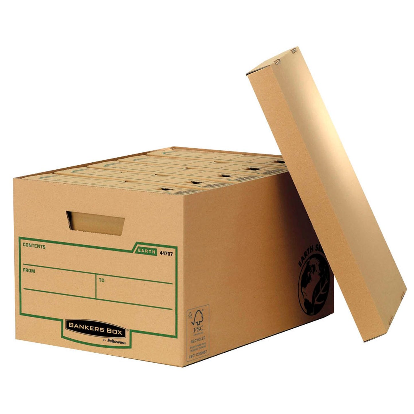 Bankers Box Archivboxen Earth Series braun 33,5 x 47,0 x 27,1 cm | 4470701 | 1 Pack = 10 St.