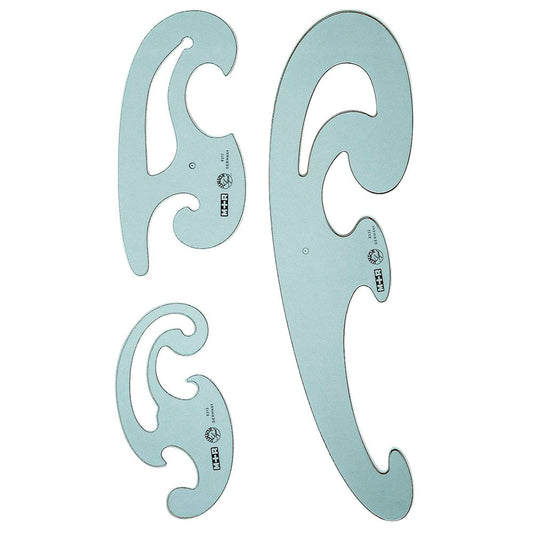 M + R Burmesterkurven-Set transparent | 70830030