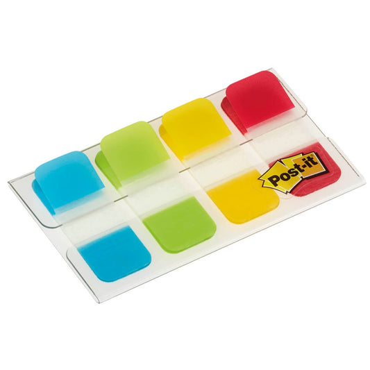 Post-it® Index Strong Haftmarker farbsortiert 4x 10 Streifen | 676-AYPV | 1 Pack = 4x 10 Streifen