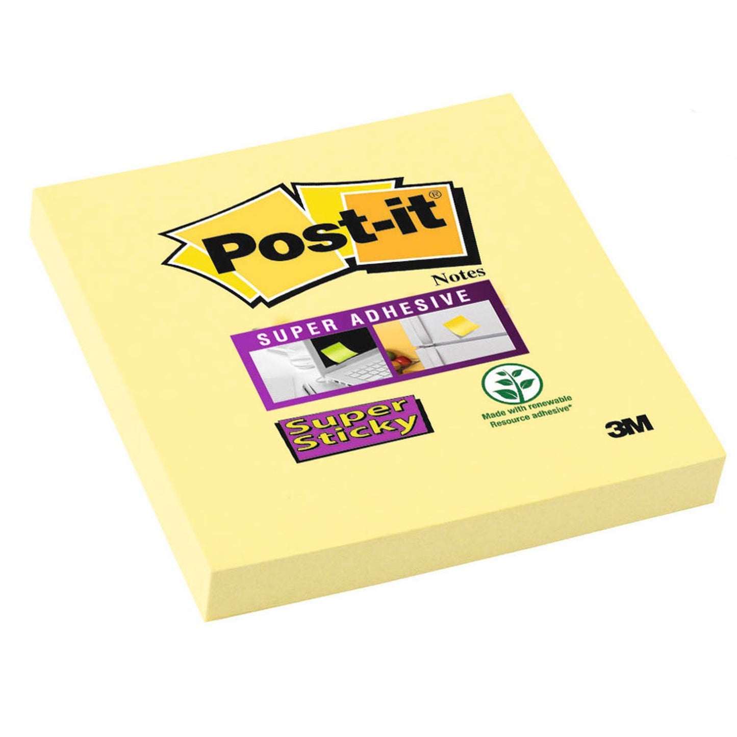 Post-it® + 2 GRATIS: Haftnotizen extrastark 654 gelb, 14 Blöcke + GRATIS 2 Blöcke | 65416 SYP | 1 Aktionspack = 14 Blöcke