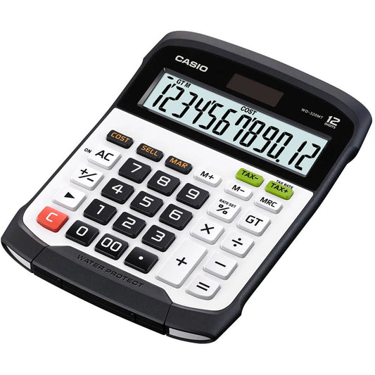 CASIO Tischrechner schwarz/weiß | WD-320MT