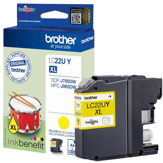 brother LC-22UY gelb Druckerpatrone | LC22UY