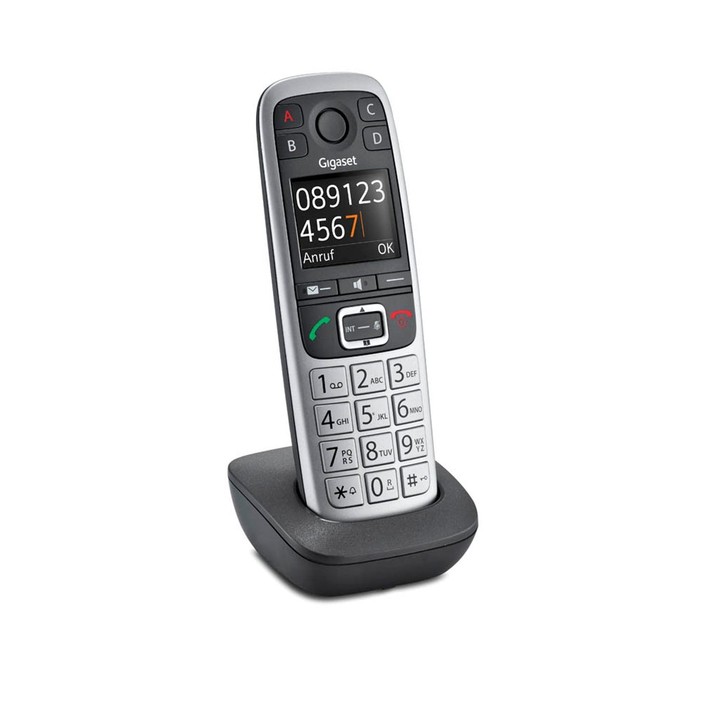Gigaset E560HX Zusatz-Mobilteil schwarz | S30852-H2766-B101