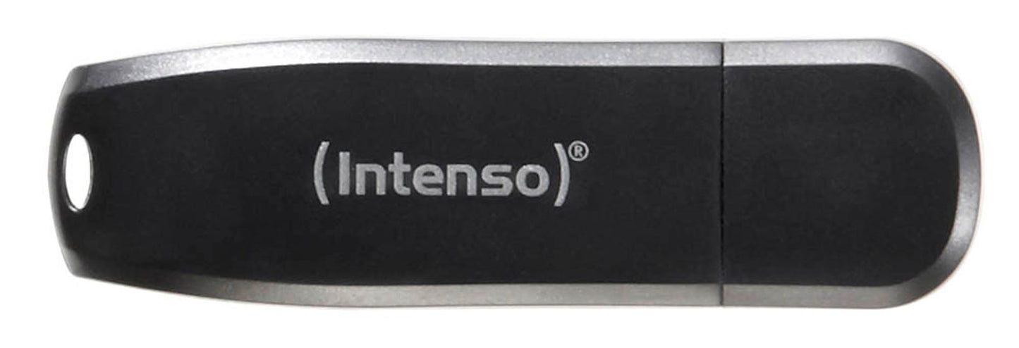 Intenso USB-Stick Speed Line schwarz, silber