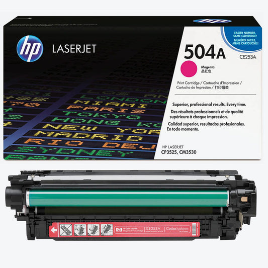 HP 504A () magenta Tonerkartusche | CE253A