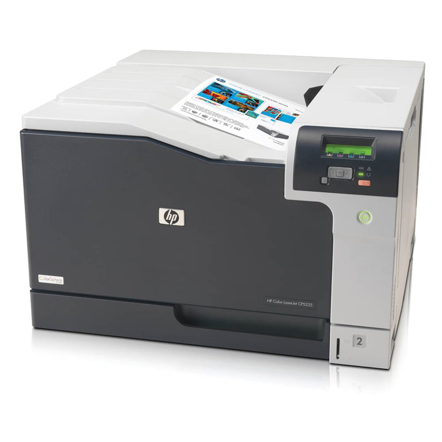 HP Color LaserJet Professional CP5225n Farb-Laserdrucker grau | CE711A#B19