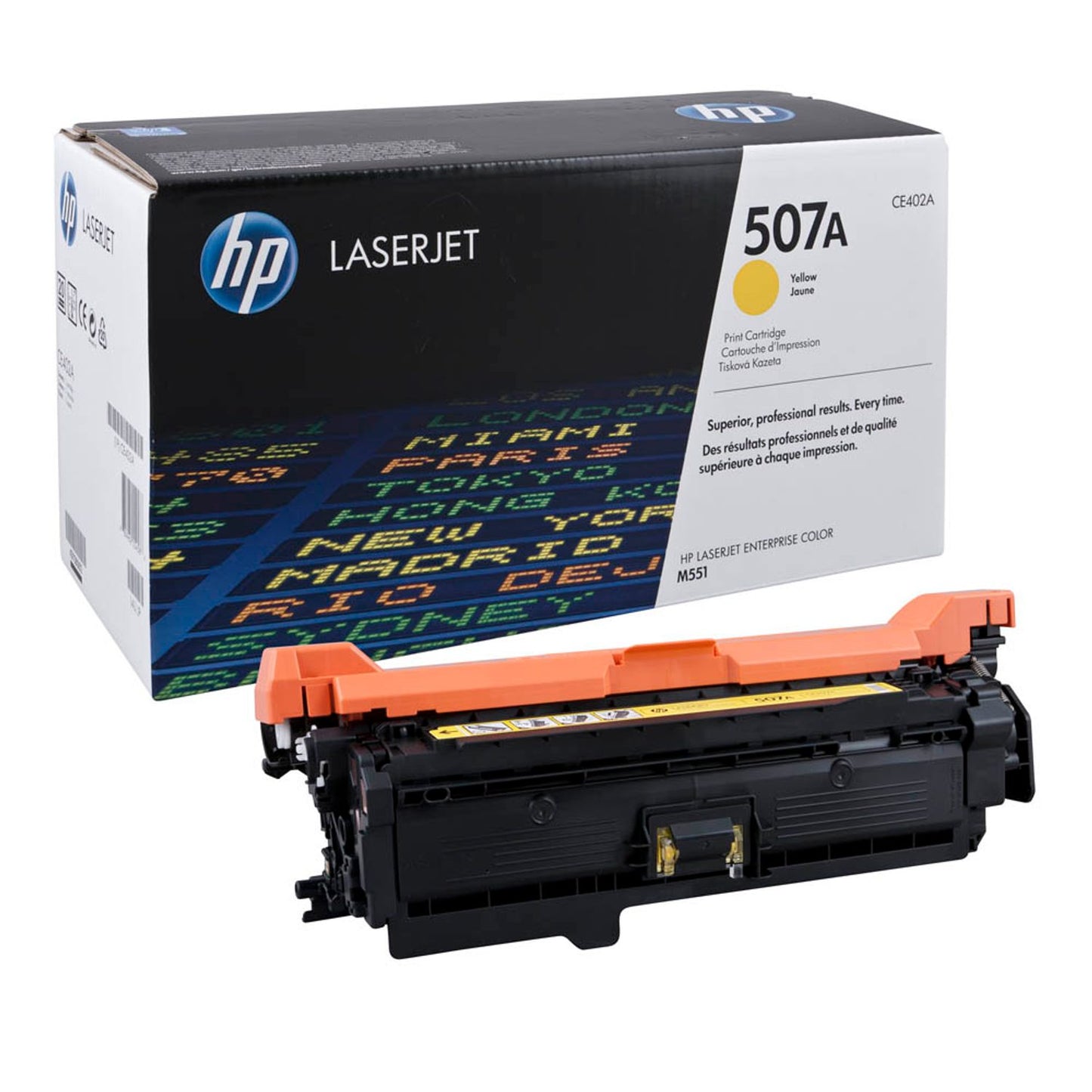 HP 507A () gelb Tonerkartusche | CE402A