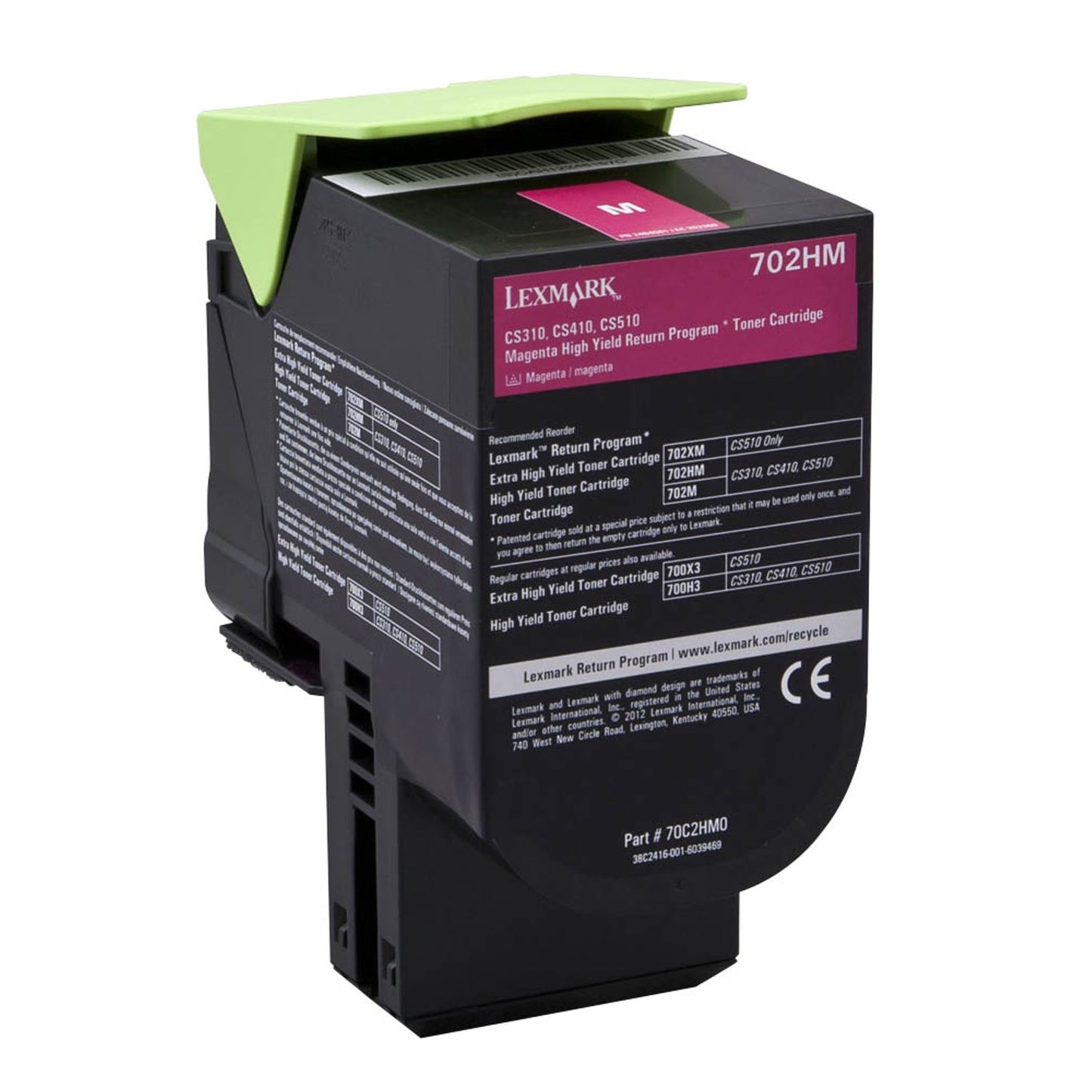Lexmark magenta Toner | 70C2HM0