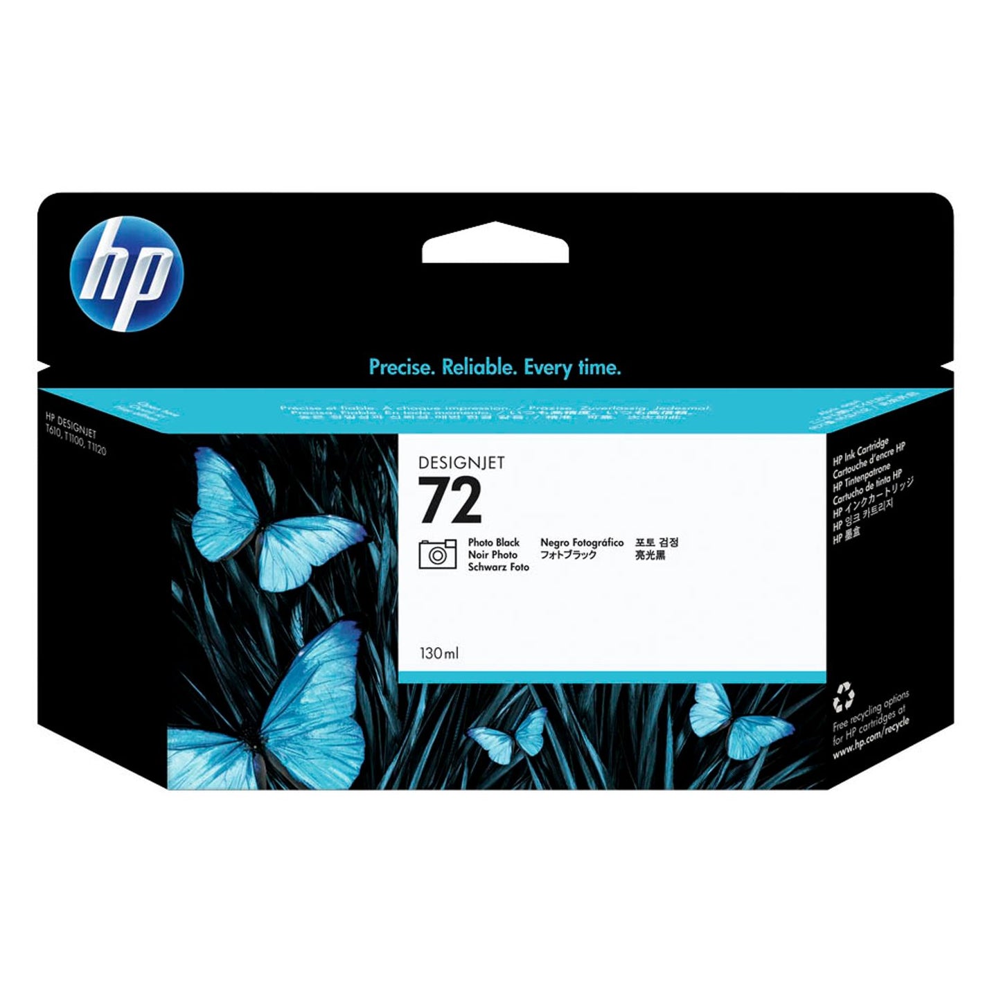 HP 72 () Foto schwarz Druckerpatrone | C9370A