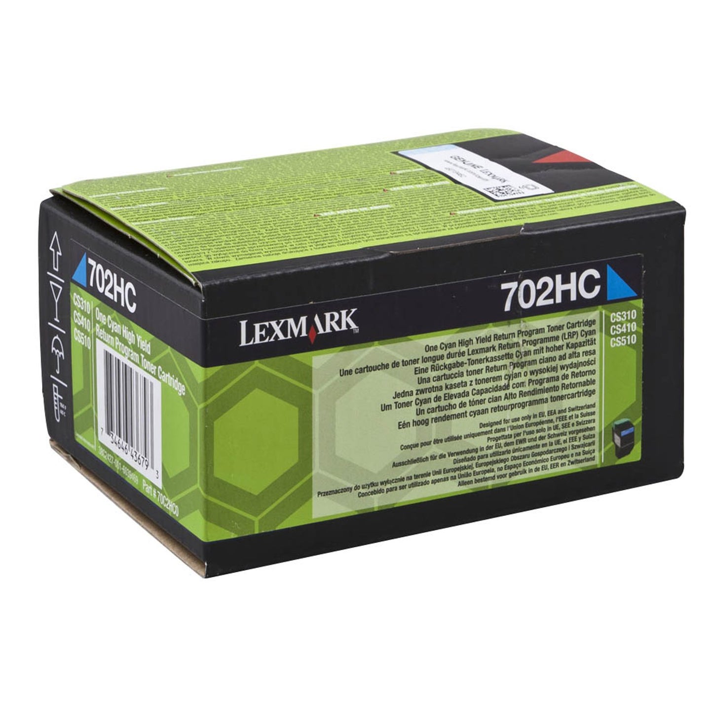 Lexmark cyan Toner | 70C2HC0
