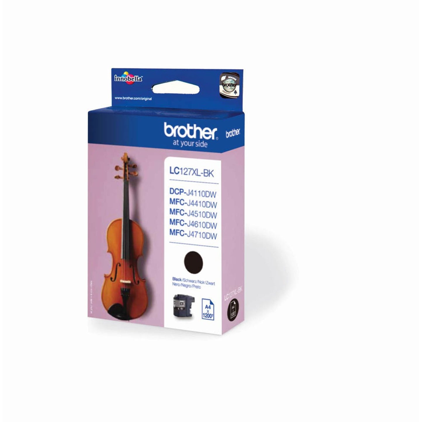 brother LC-127XLBK schwarz Druckerpatrone | LC127XLBK