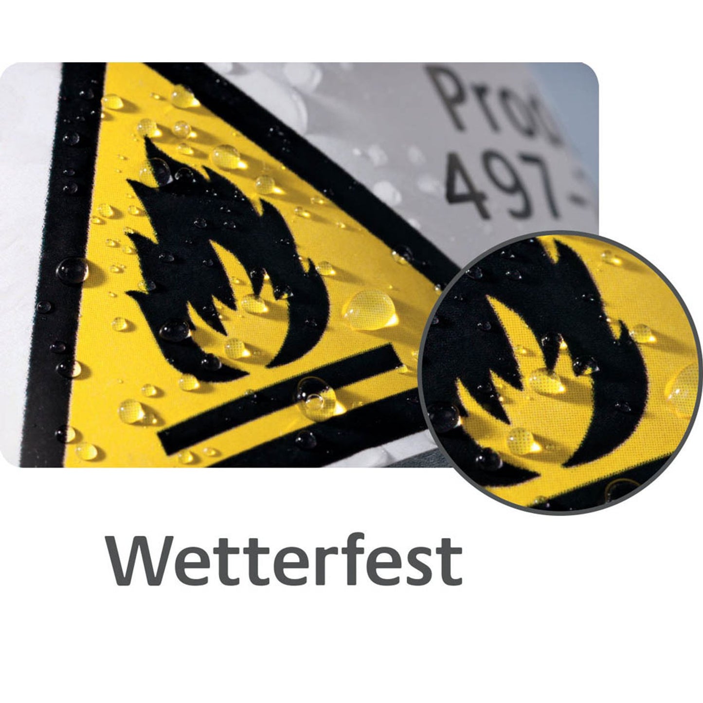 AVERY Zweckform Sicherheitsetiketten weiß 45,7 x 21,2 mm | L6113-20 | 1 Pack = 20 Blatt