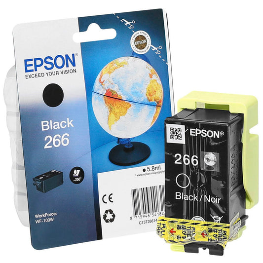 EPSON T266 schwarz Druckerpatrone | C13T26614010