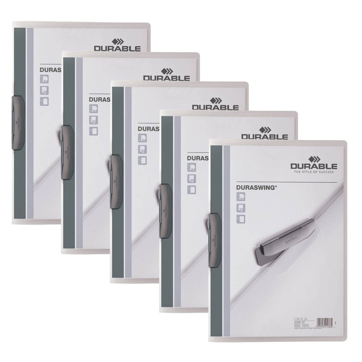 5 DURABLE Klemmhefter DURASWING