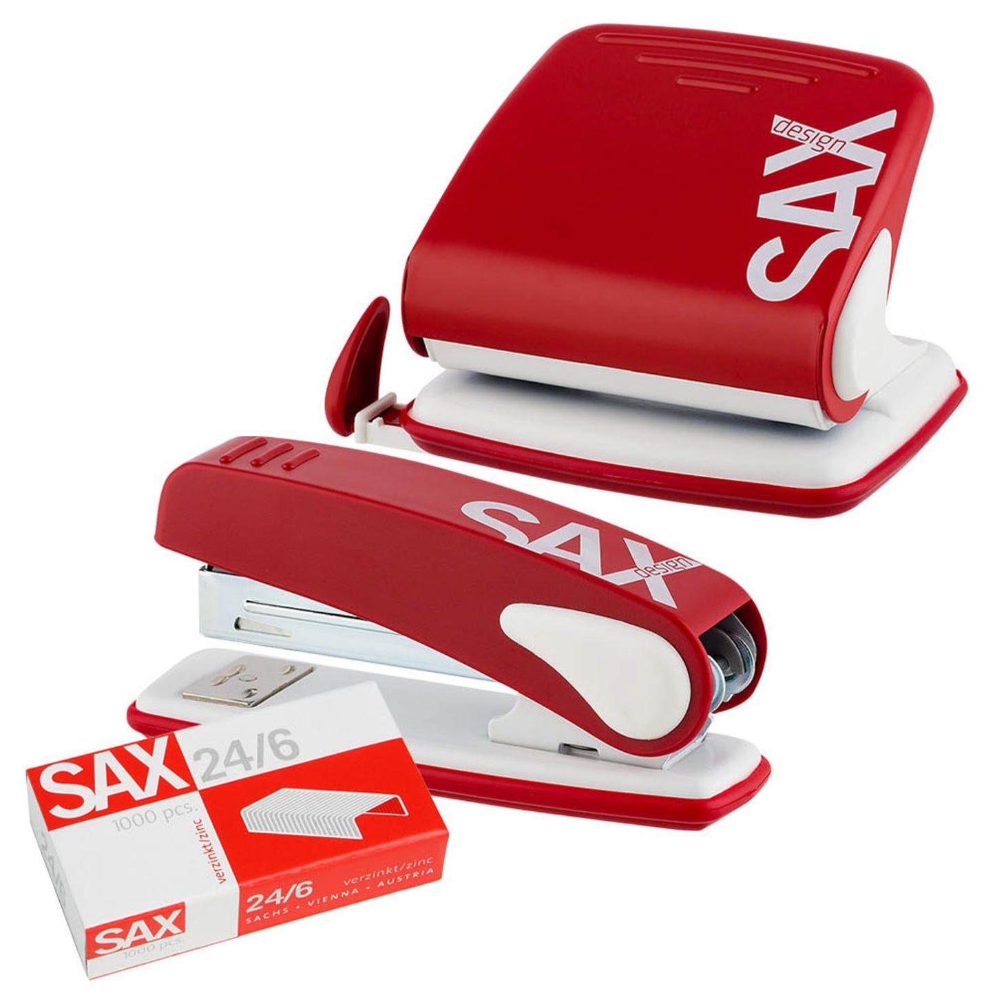 sax design Locher und Heftgeräte Set Century Line