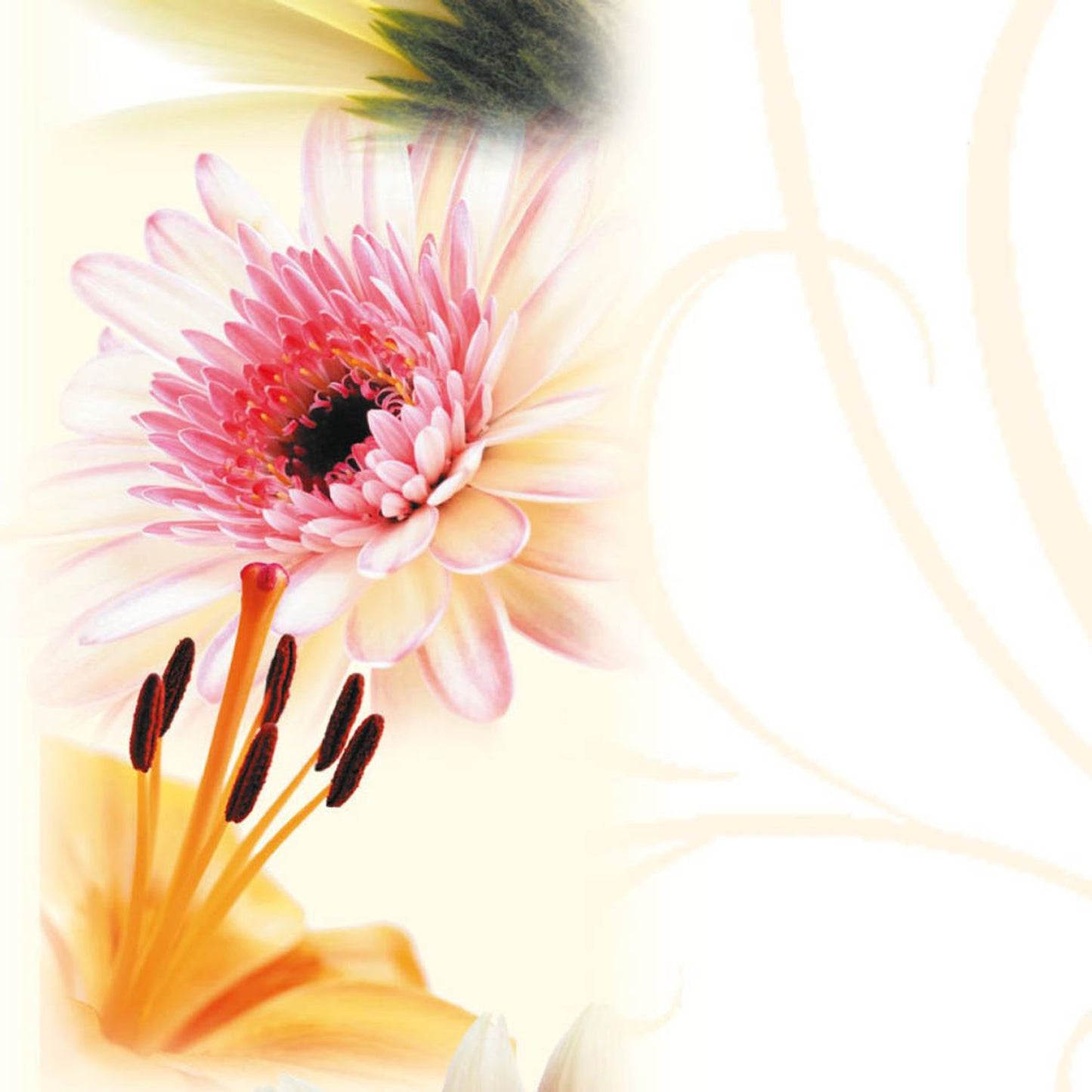 SIGEL Motivpapier Flowerstyle Motiv DIN A4 90 g/qm | DP788 | 1 Pack = 50 Blatt