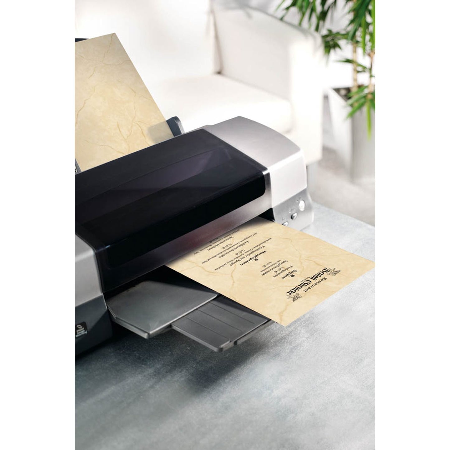SIGEL Briefpapier Granit beige DIN A4 200 g/qm | DP648 | 1 Pack = 50 Blatt