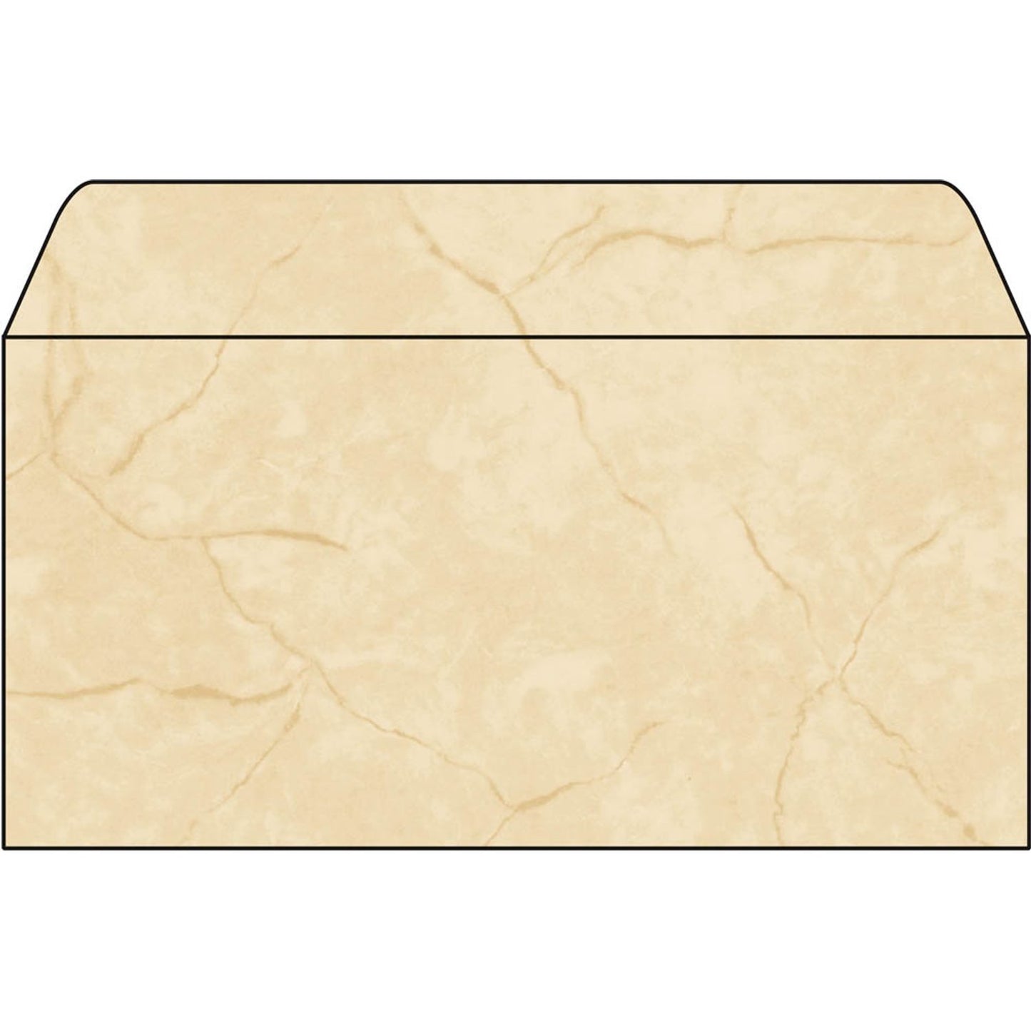 SIGEL Motivbriefumschläge Granit DIN lang ohne Fenster | DU186 | 1 Pack = 50 St.
