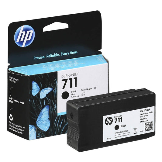 HP 711 () schwarz Druckerpatrone | CZ133A