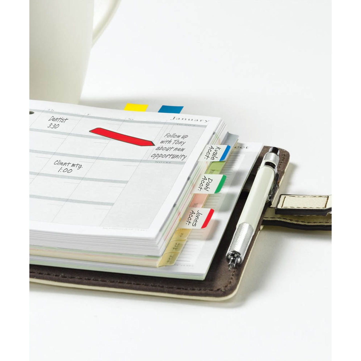 Post-it® Index Mini Haftmarker farbsortiert "Pfeil" 4x 24 Streifen | 684ARR4 | 1 Pack = 4x 24 Streifen