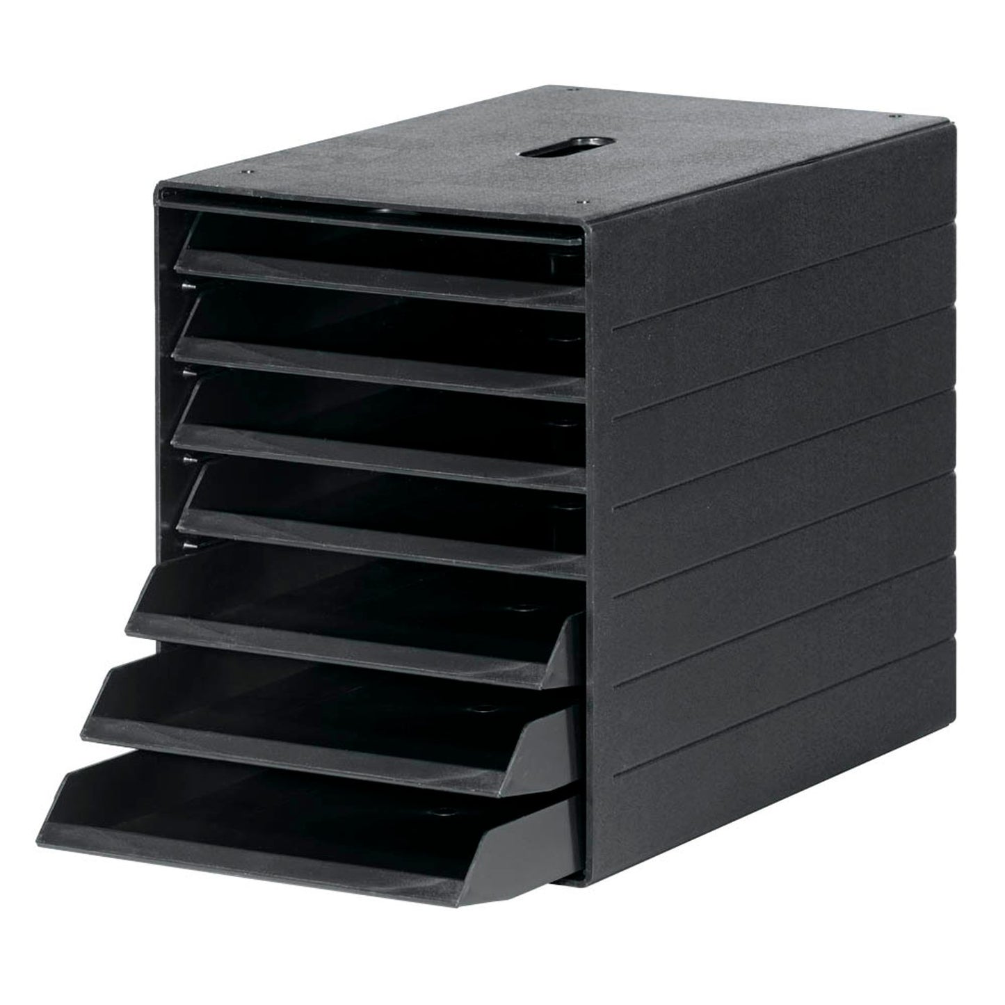 DURABLE Schubladenbox IDEALBOX PLUS anthrazit , DIN C4 mit 7 Schubladen | 1712001058