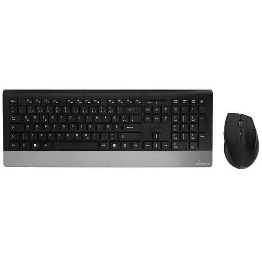 MediaRange Tastatur-Maus-Set kabellos schwarz | MROS105