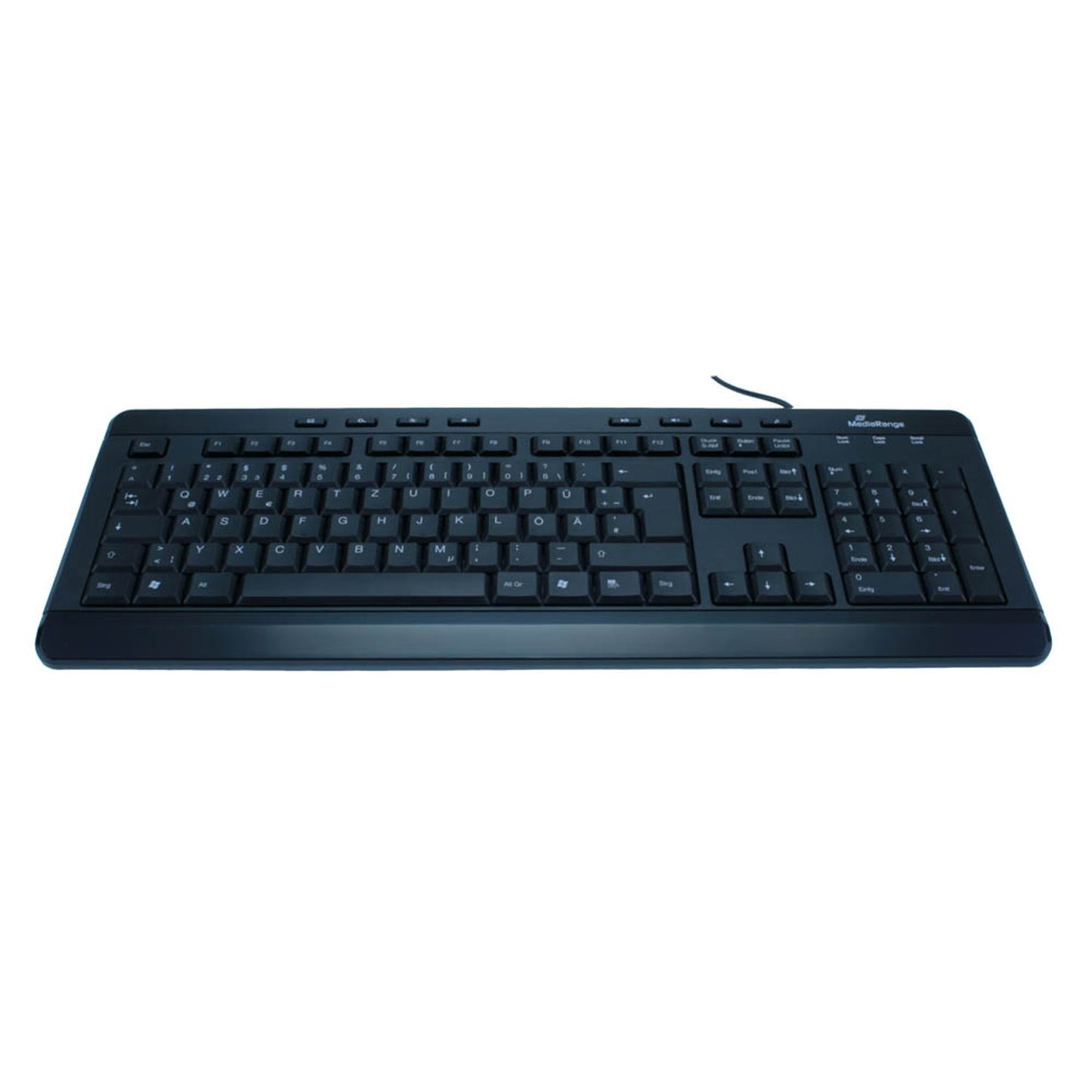 MediaRange Tastatur kabelgebunden schwarz | MROS102