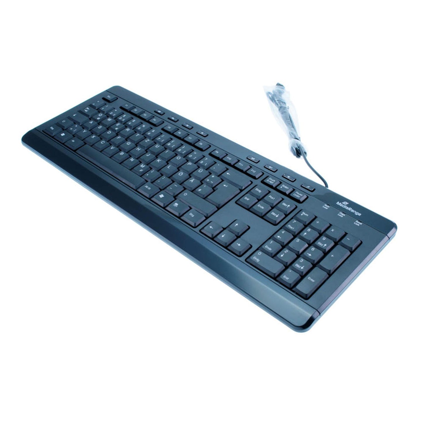 MediaRange Tastatur kabelgebunden schwarz | MROS102