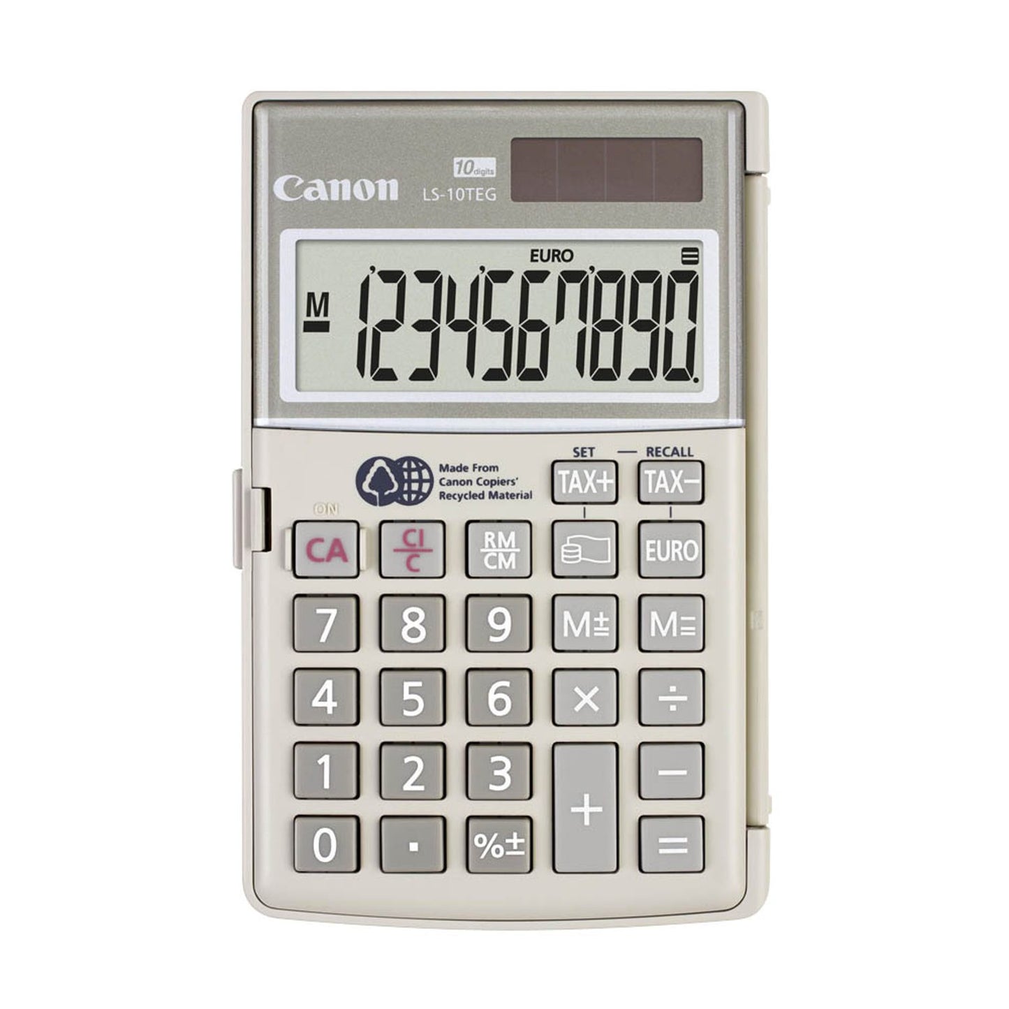 Canon LS-10TEG Taschenrechner grau/metallic | 4422B002AB