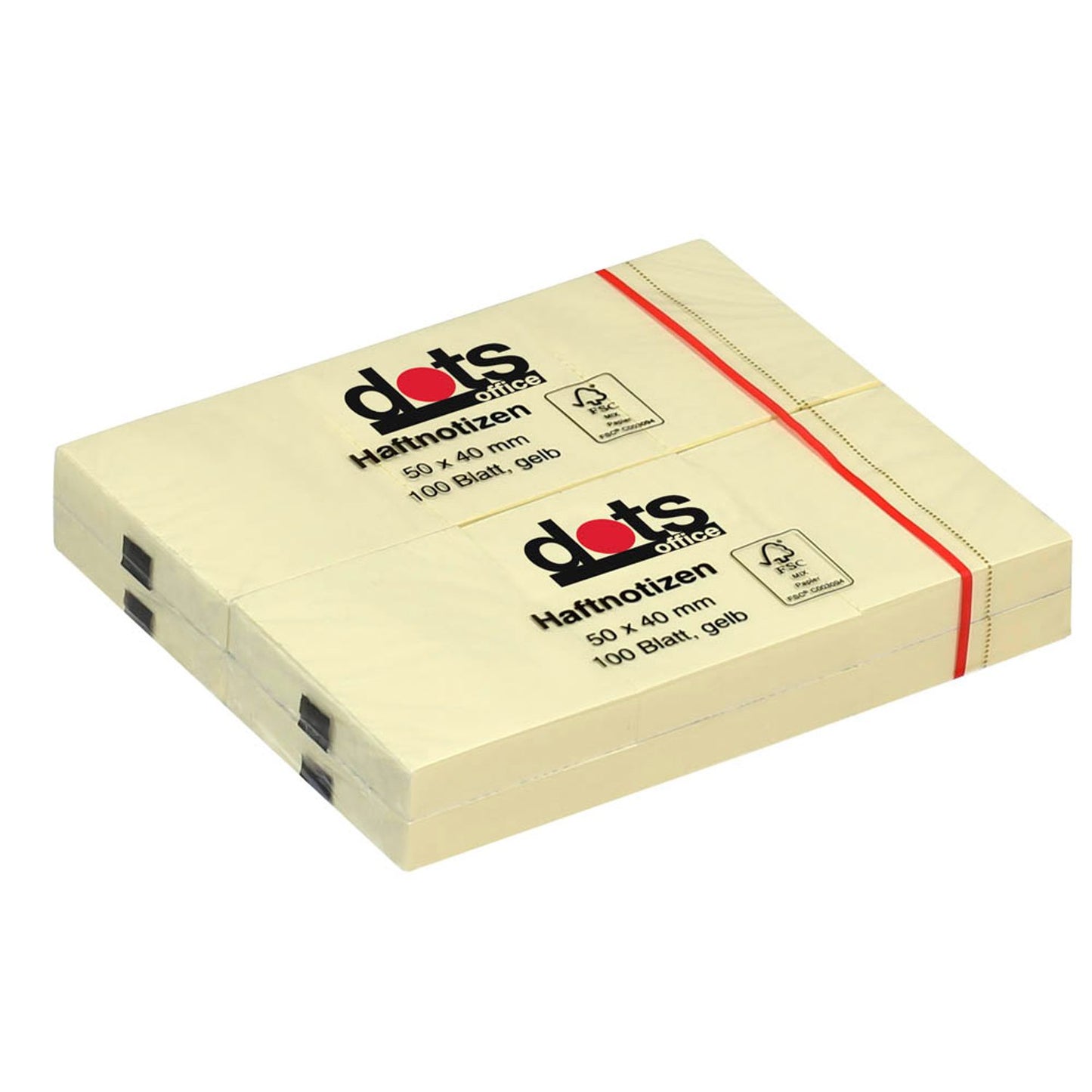 dots Haftnotizen gelb, 12 Blöcke | 221965 | 1 Pack = 12 Blöcke