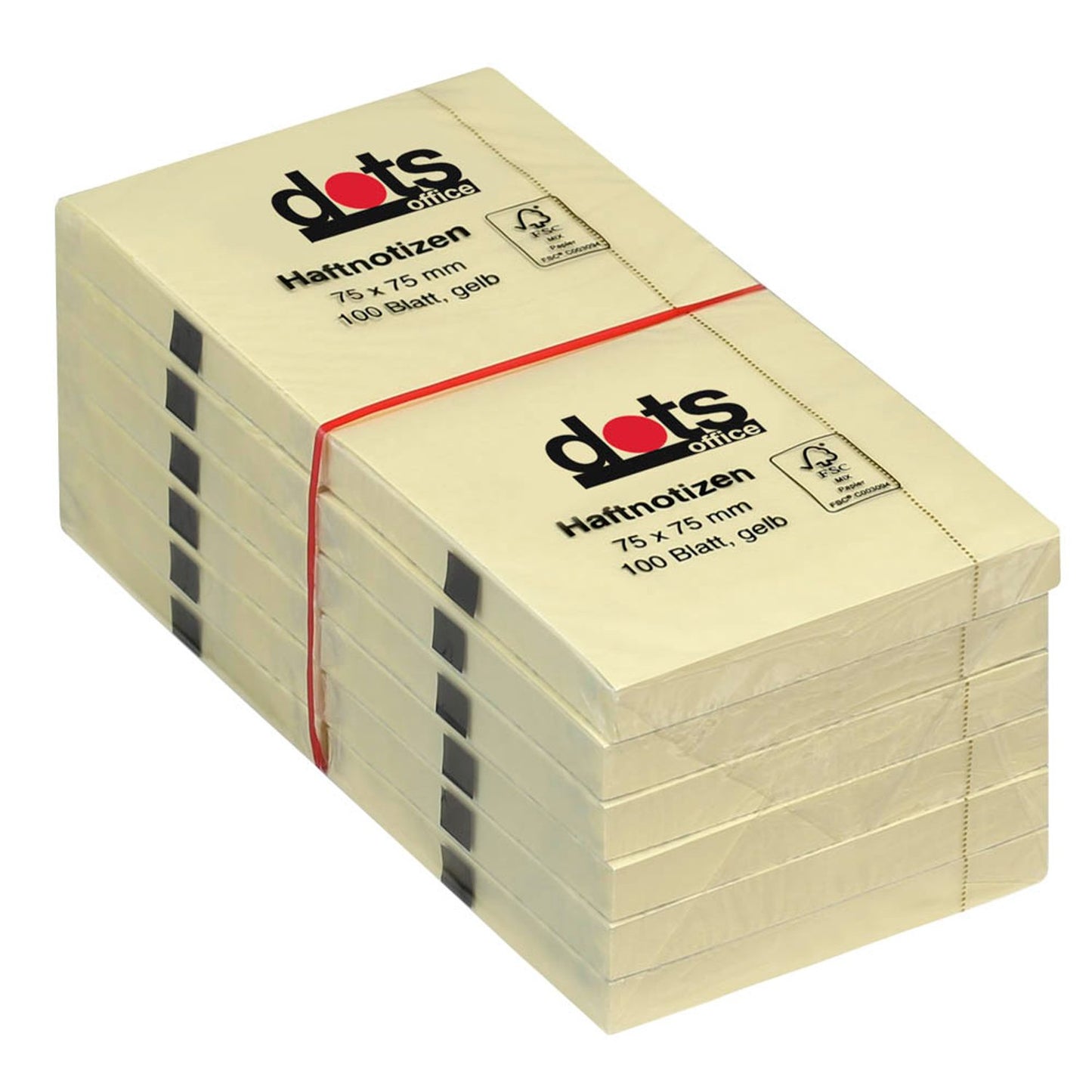 dots Haftnotizen gelb, 12 Blöcke | 221965 | 1 Pack = 12 Blöcke
