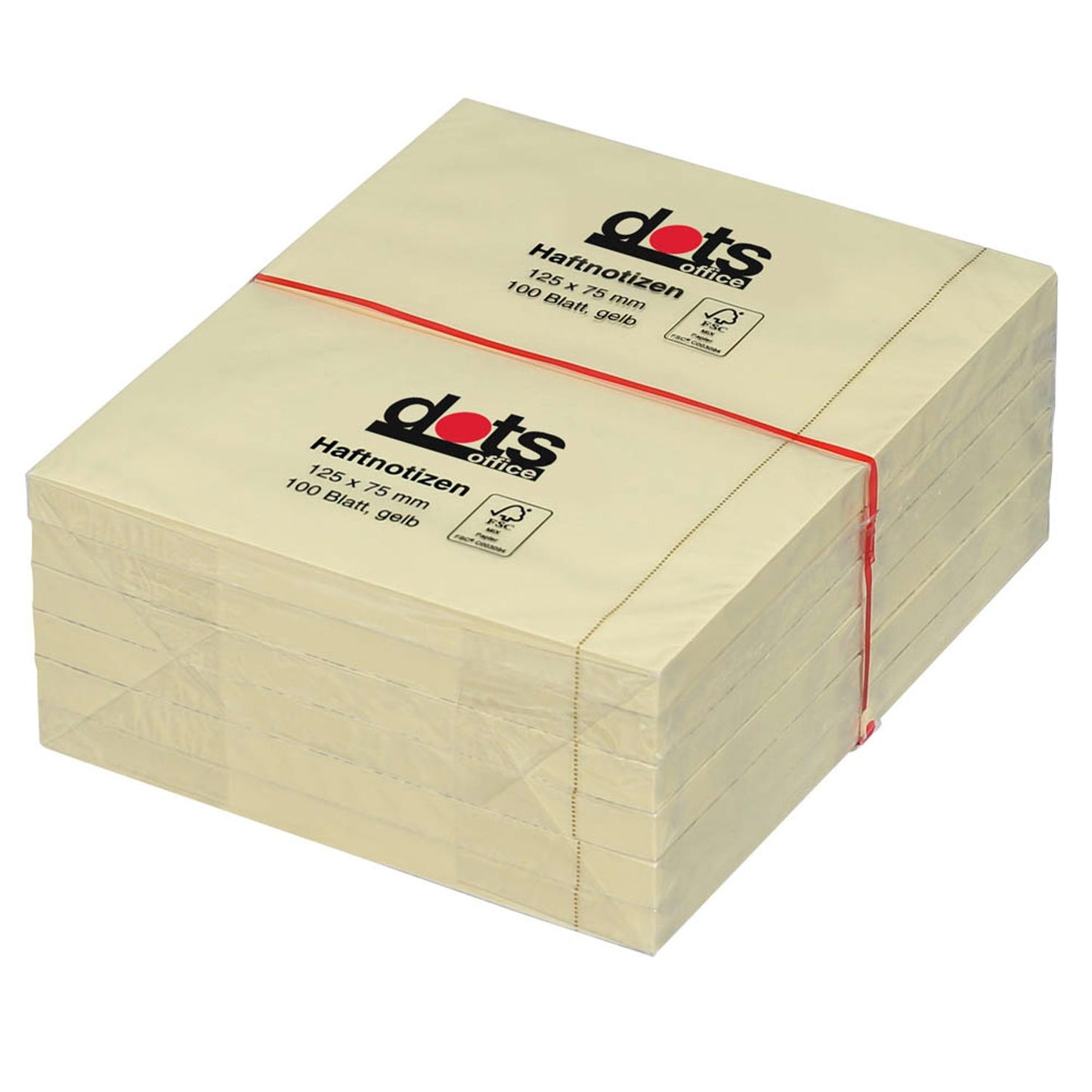 dots Haftnotizen gelb, 12 Blöcke | 221965 | 1 Pack = 12 Blöcke