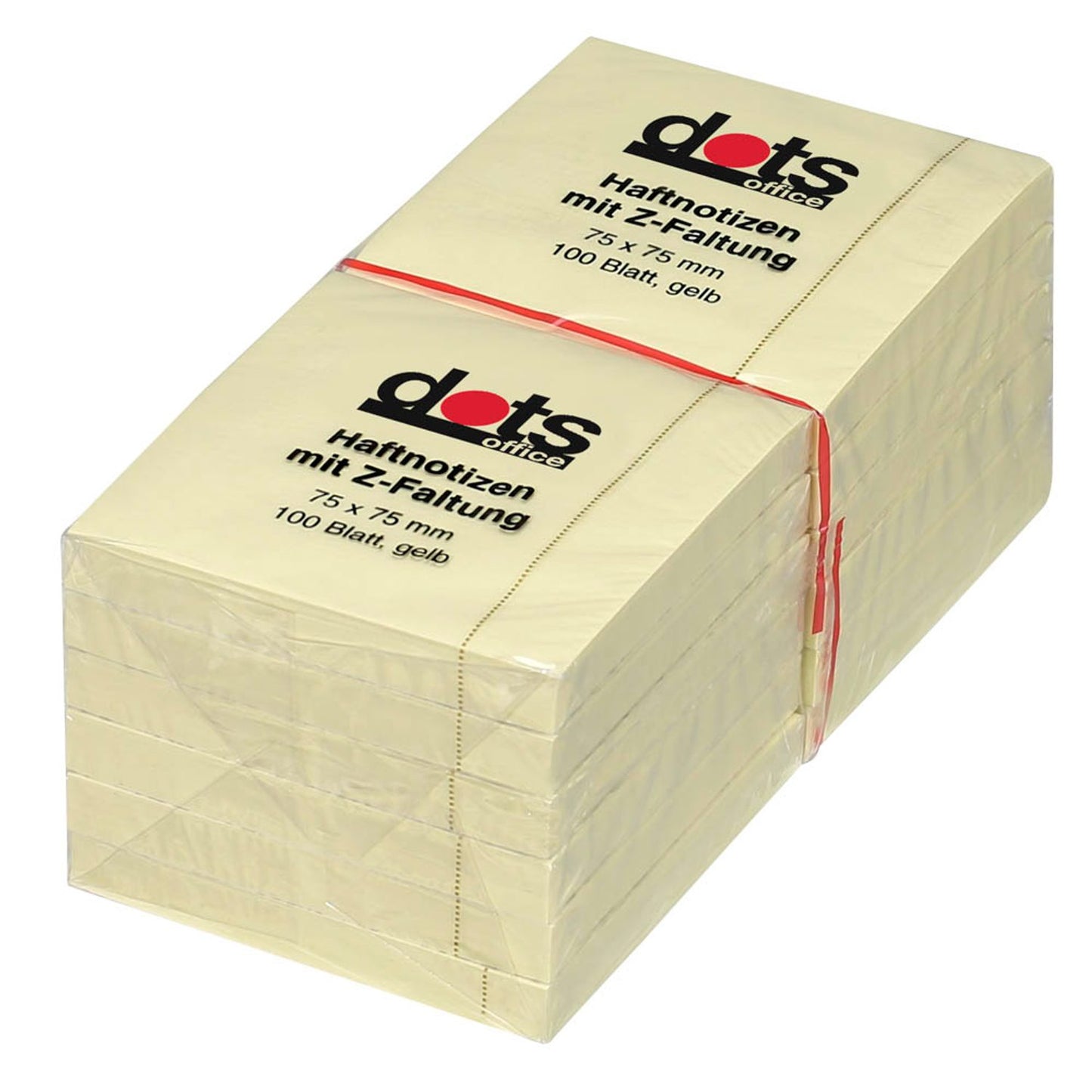 dots Z-Faltung Haftnotizen R 330 gelb, 12 Blöcke | 221996 | 1 Pack = 12 Blöcke