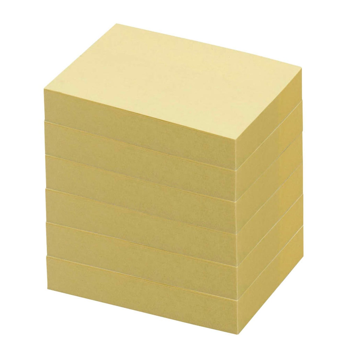 dots Recycling Haftnotizen gelb, 12 Blöcke | 222036 | 1 Pack = 12 Blöcke