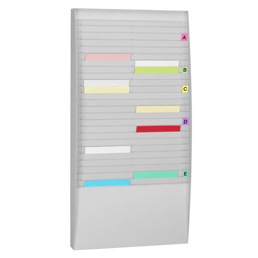 PAPERFLOW Sortiertafel grau DIN A4 50 Fächer | A4V2X25.02