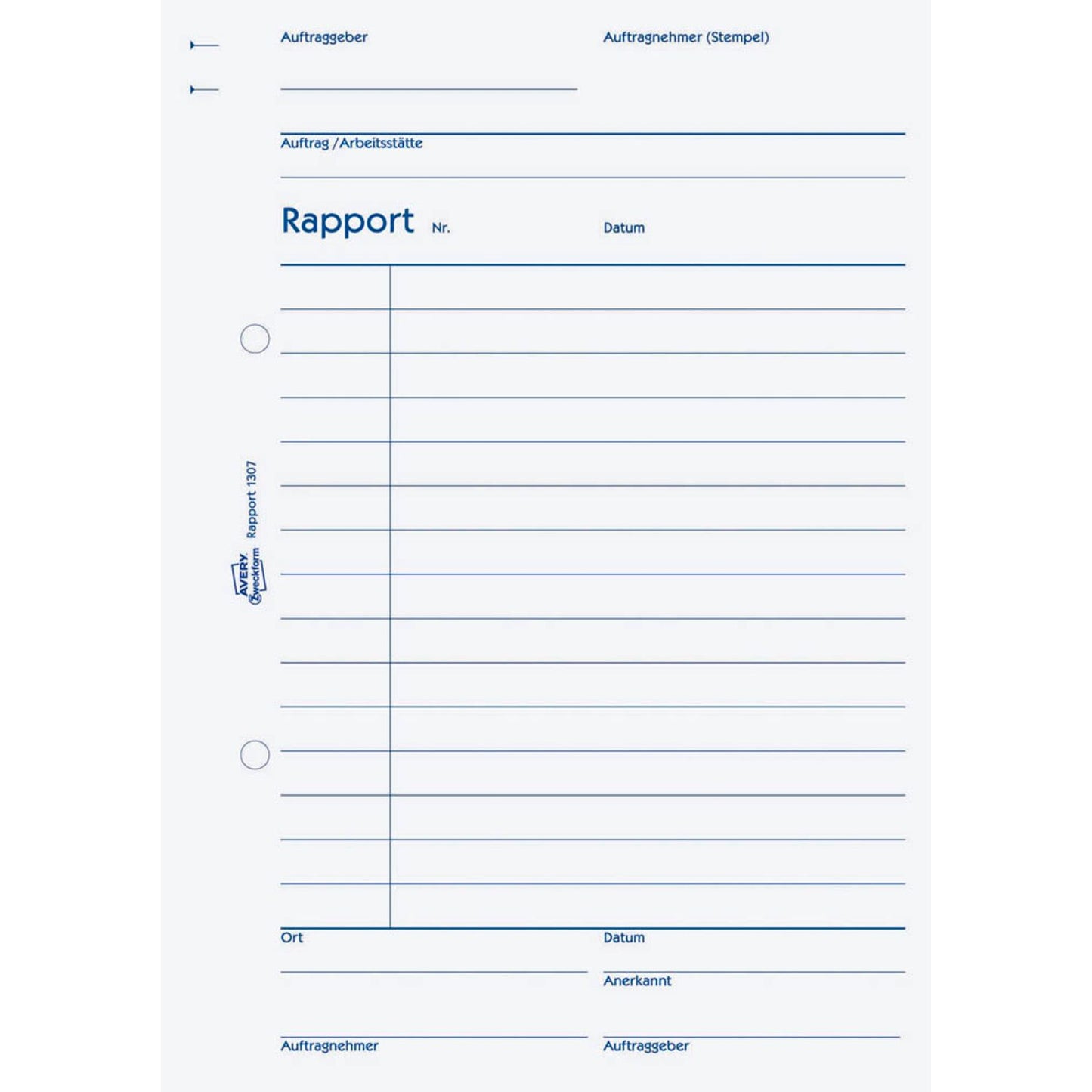 AVERY Zweckform Rapport Formularbuch | 1307