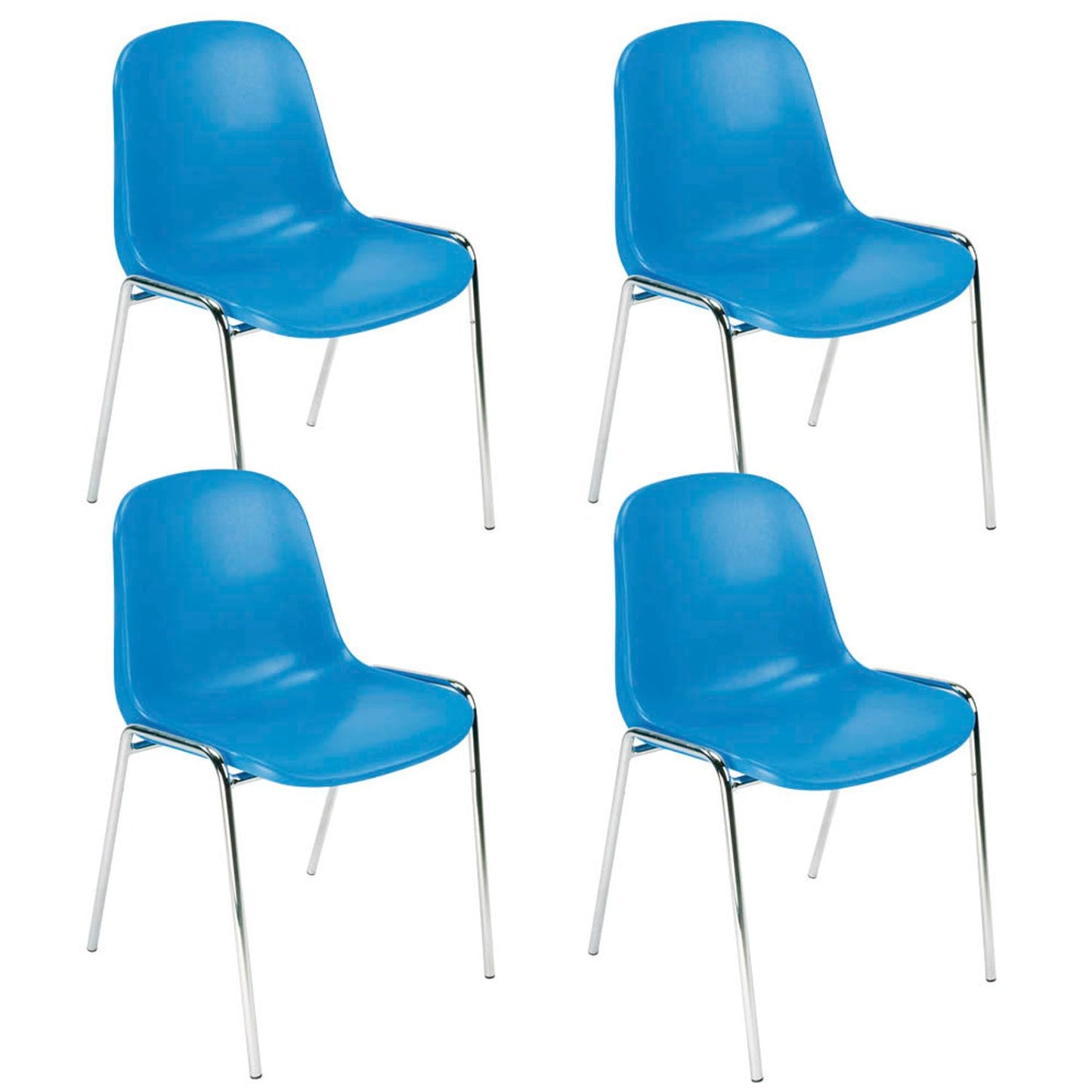 4 Nowy Styl Schalenstühle Beta Kunststoff