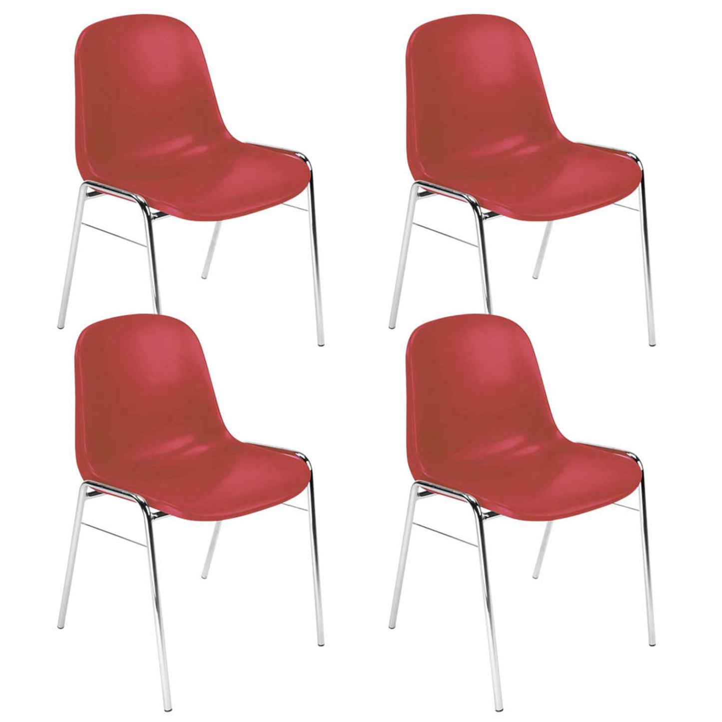 4 Nowy Styl Schalenstühle Beta Kunststoff