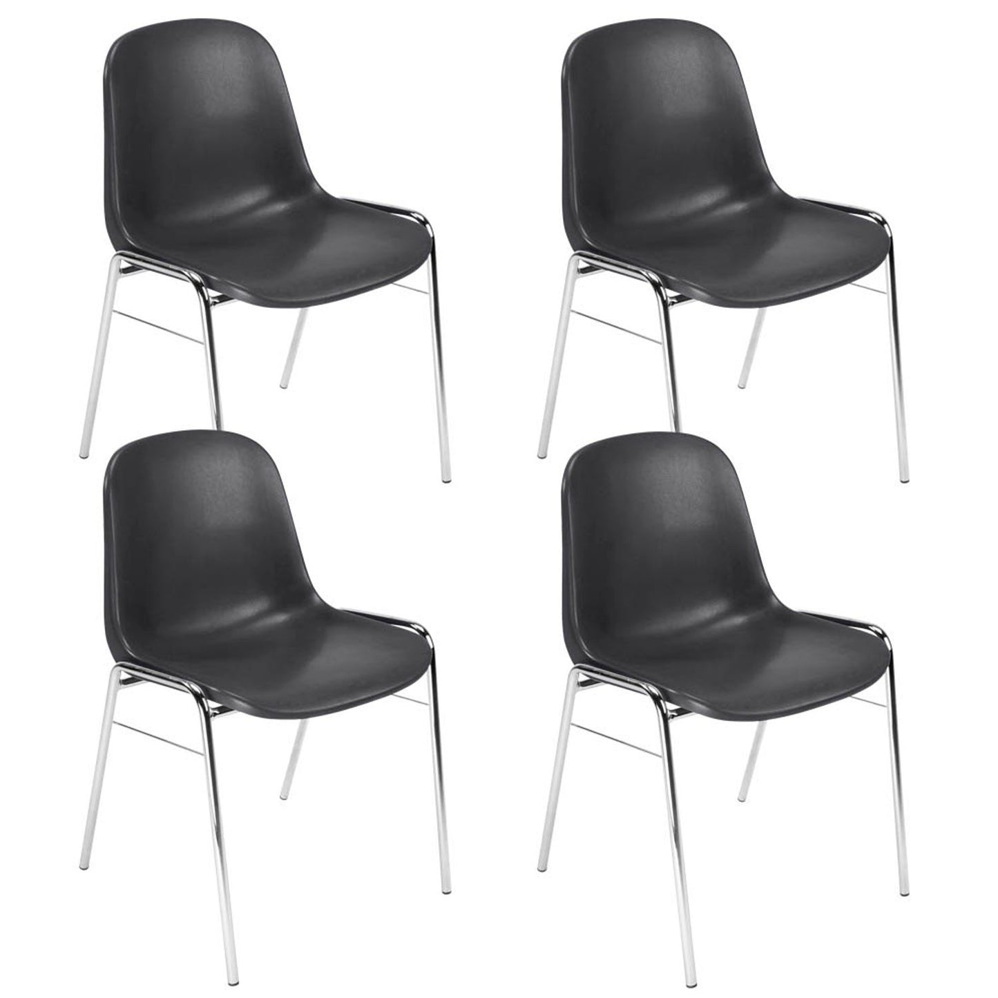 4 Nowy Styl Schalenstühle Beta Kunststoff