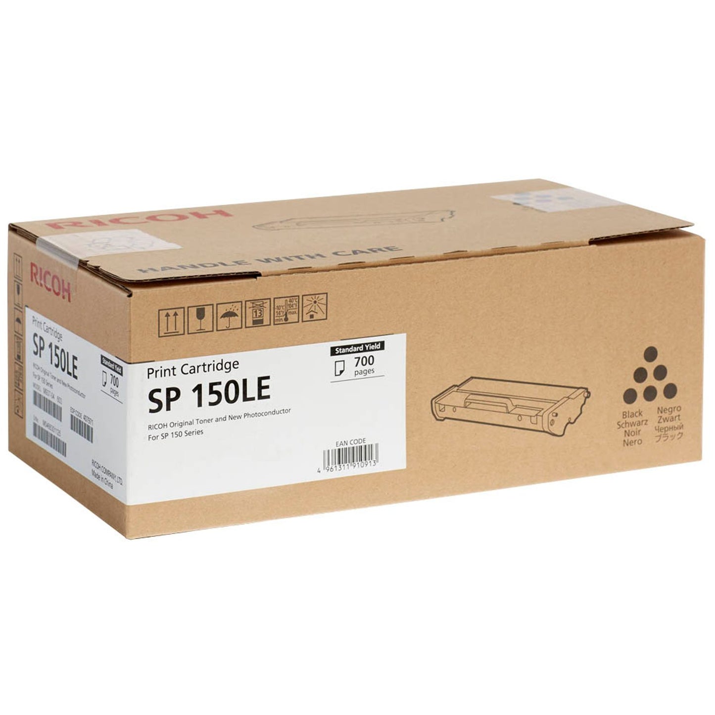 RICOH SP 150LE, schwarz Toner | 407971