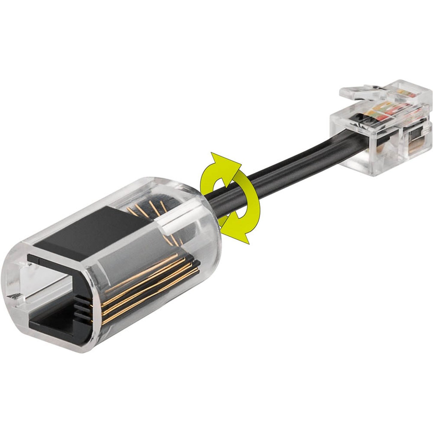 goobay Telefonkabelentwirrer schwarz | 58856