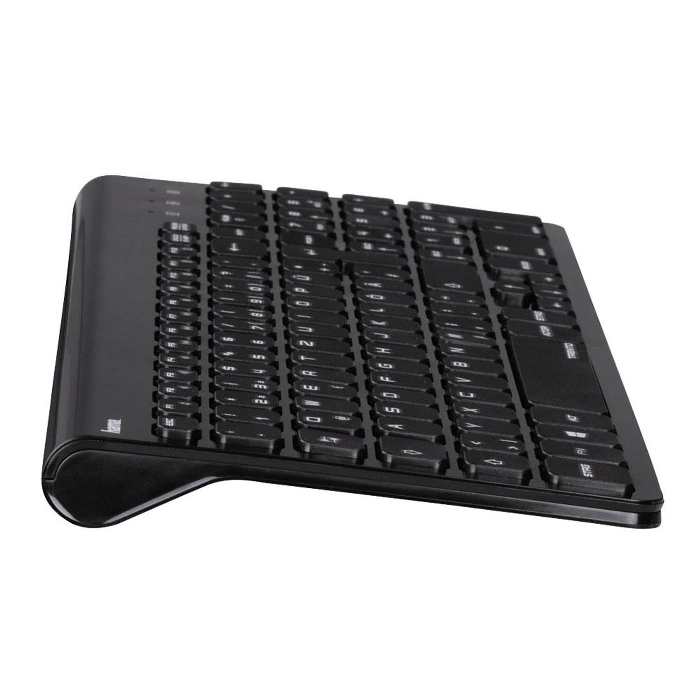 hama Trento Tastatur-Maus-Set kabellos schwarz | 182666