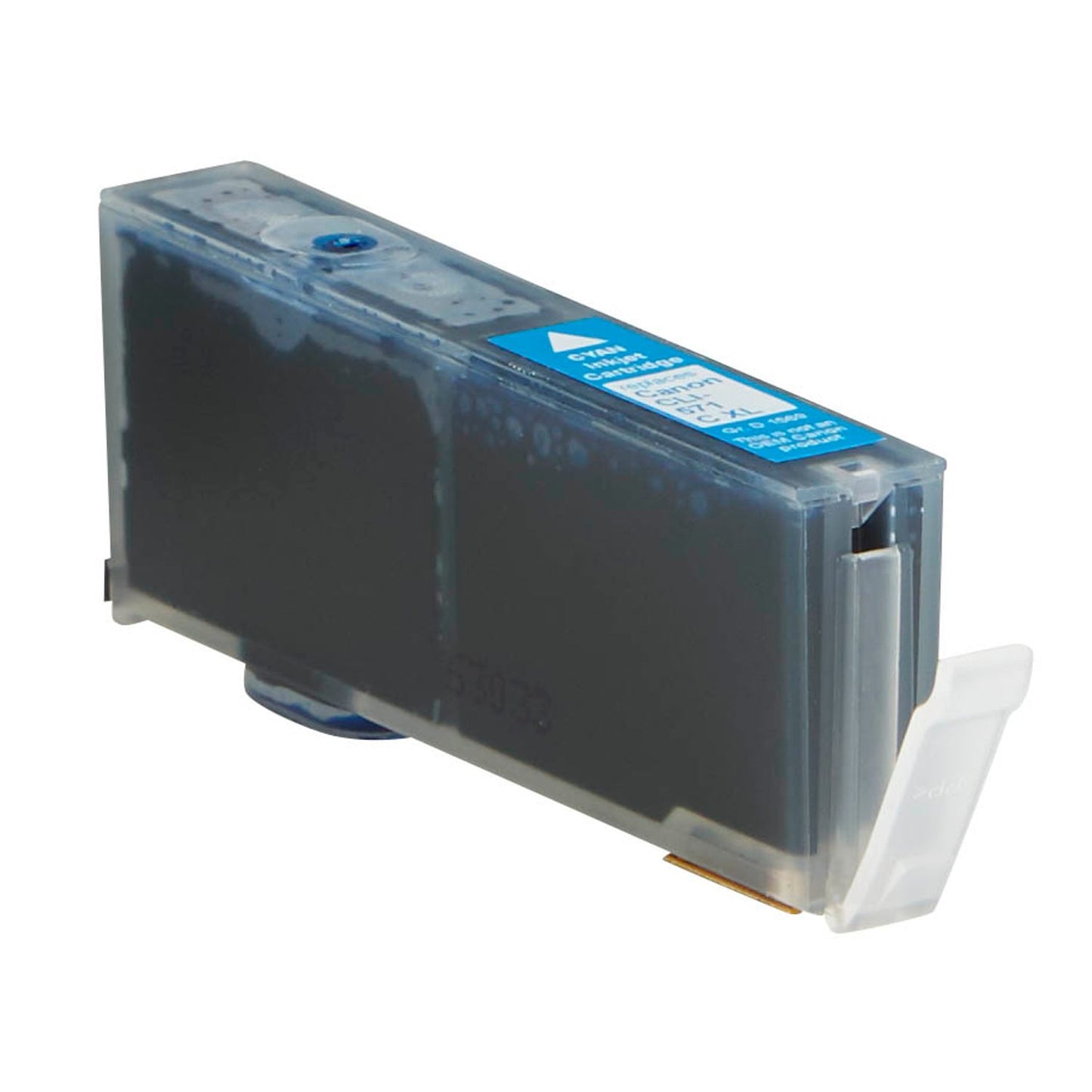 KMP C107CX cyan Druckerpatrone kompatibel zu Canon CLI-571 XL C | 1569,0003