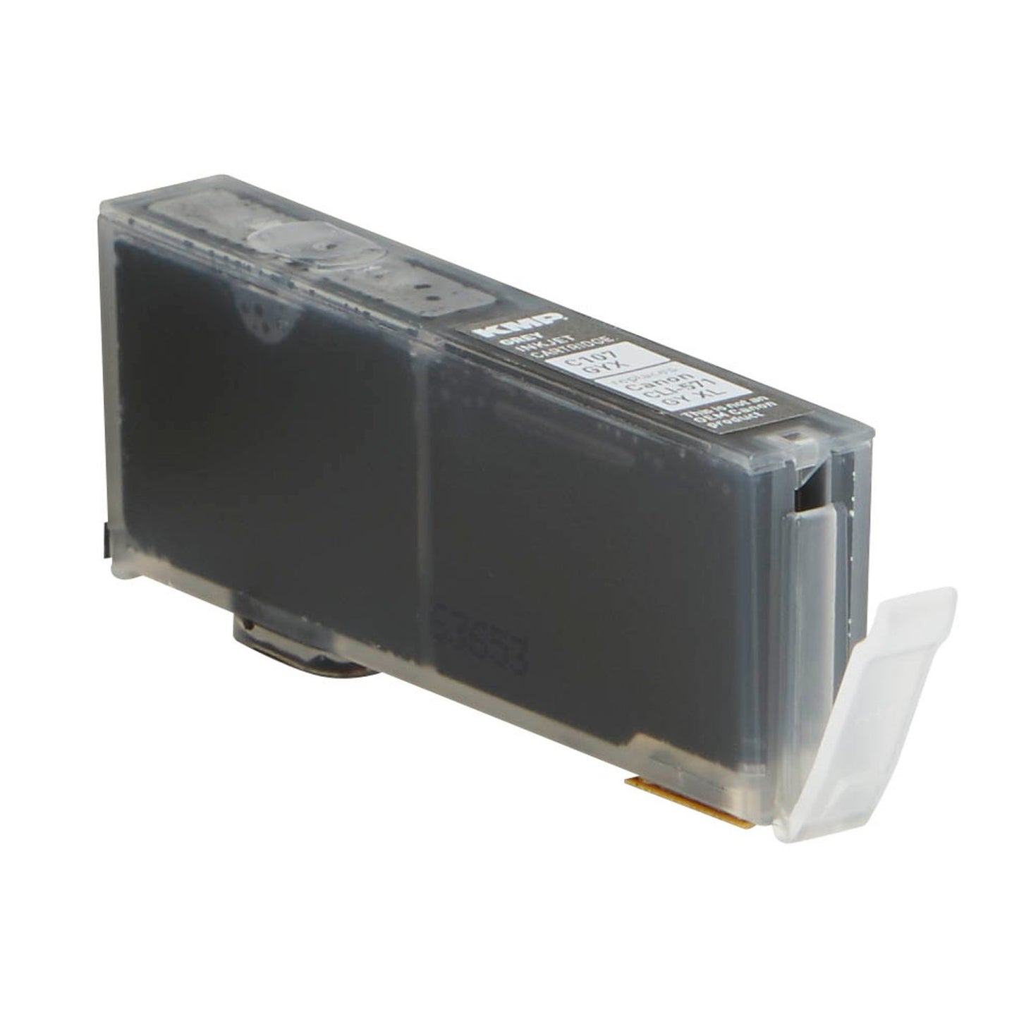 KMP C107GX grau Druckerpatrone kompatibel zu Canon CLI-571 XL GY | 1569,0041