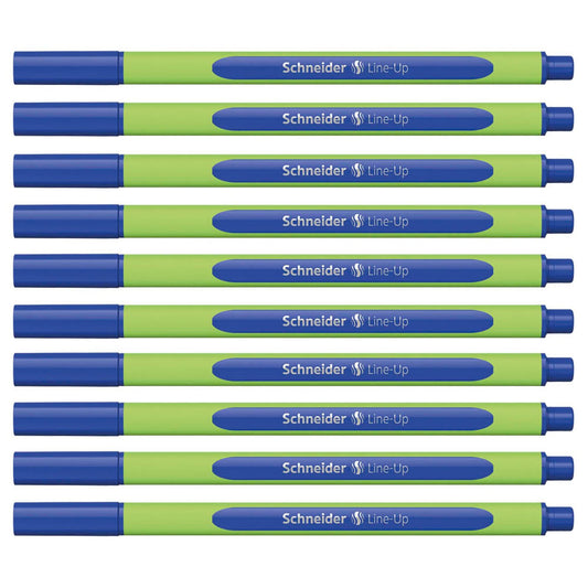 Schneider Line-Up Fineliner blau 0,4 mm | 191003 | 1 Pack = 10 St.