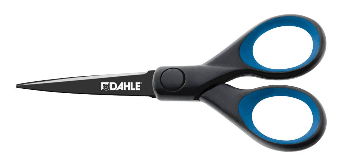 DAHLE Papierschere OFFICE TITANIUM schwarz-blau