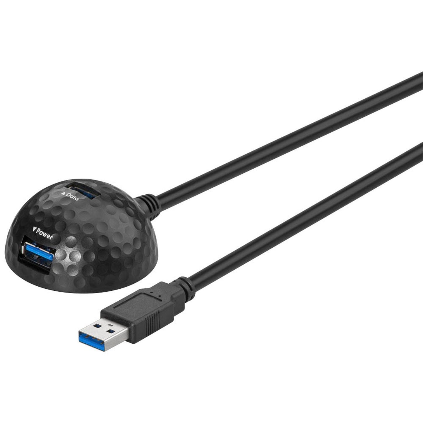 goobay USB 3.0 A Kabel 1,5 m schwarz | 95918